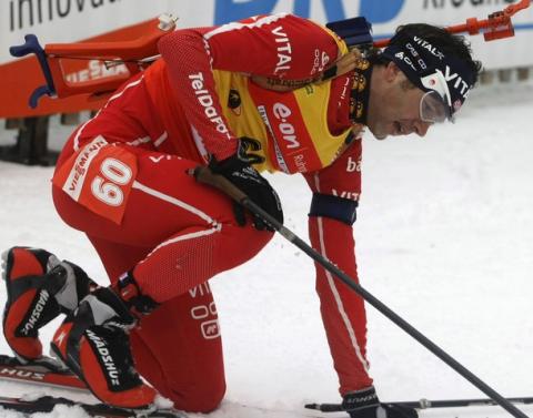 BJOERNDALEN Ole Einar. Ruhpolding 2008. Sprint. Men.