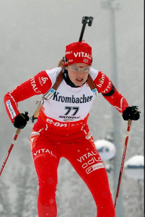 FLATLAND Ann Kristin. Antholz 2008. Sprint. Women.