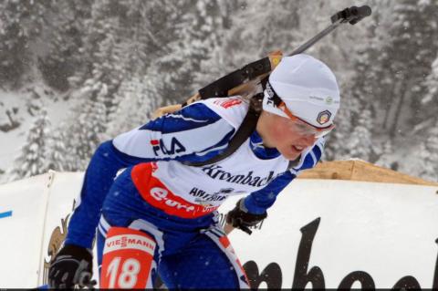 OBERHOFER Karin. Antholz 2008. Sprint. Women.