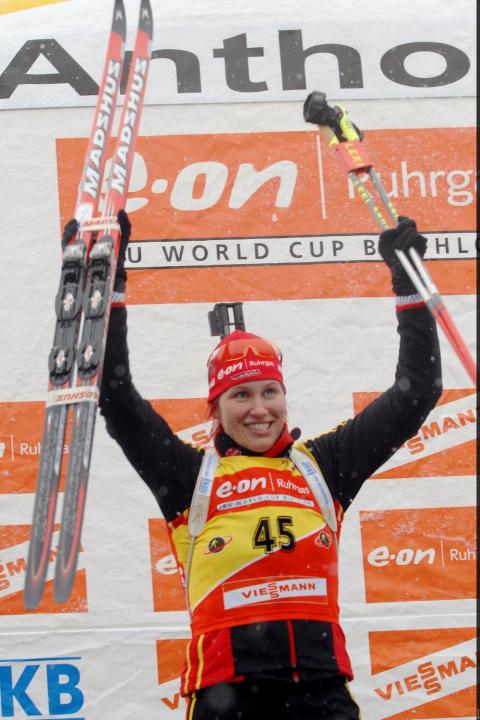WILHELM Kati. Antholz 2008. Sprint. Women.