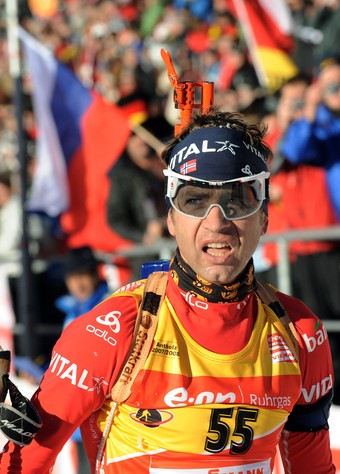BJOERNDALEN Ole Einar. Antholz 2008. Sprint. Men.