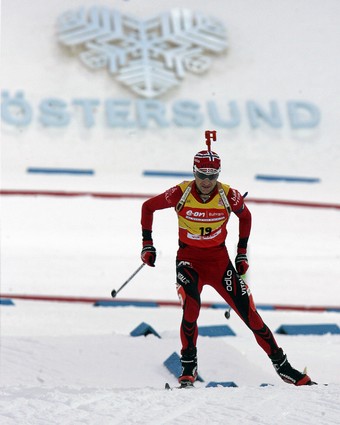 BJOERNDALEN Ole Einar. World Championship 2008. Ostersund. Sprint. Men.