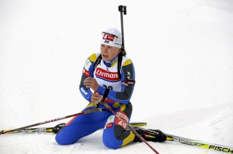 KHVOSTENKO Oksana. World Championship 2008. Ostersund. Sprint. Women.
