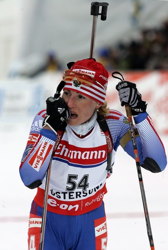 AKHATOVA Albina. World Championship 2008. Ostersund. Sprint. Women.