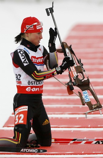 HENKEL Andrea. World Championship 2008. Ostersund. Sprint. Women.
