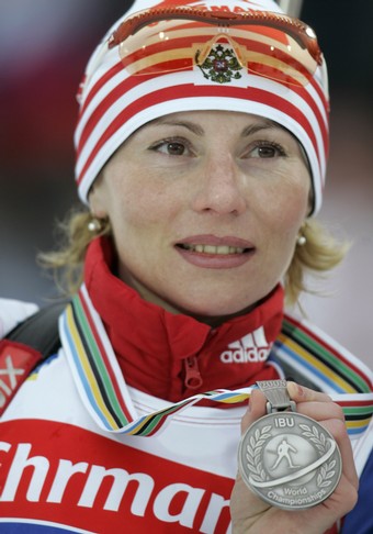 AKHATOVA Albina. World Championship 2008. Ostersund. Sprint. Women.