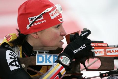 HENKEL Andrea. World Championship 2008. Ostersund. Pursuit. Women.