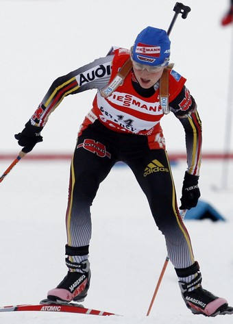 BECK Martina. World Championship 2008. Ostersund. Pursuit. Women.