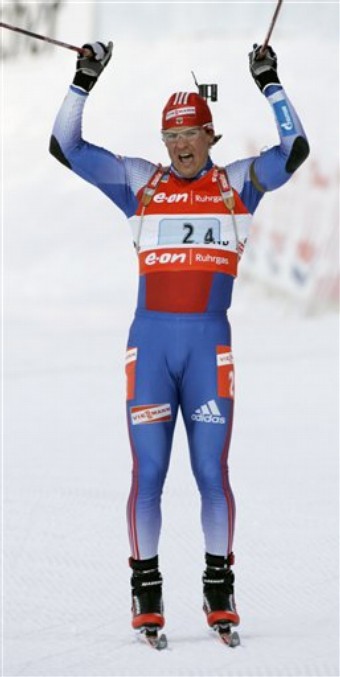 YAROSHENKO Dmitry. World Championship 2008. Ostersund. Mixed relay.