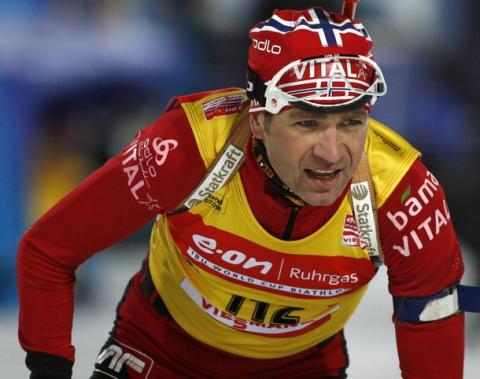BJOERNDALEN Ole Einar. World Championship 2008. Ostersund. Individual. Men.