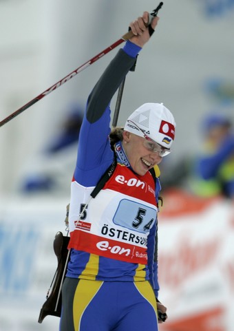 KHVOSTENKO Oksana. World Championship 2008. Ostersund. Relay. Women.