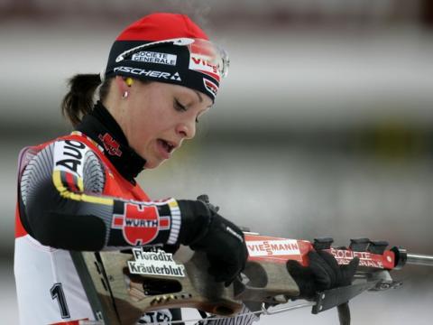 NEUNER Magdalena. World Championship 2008. Ostersund. Relay. Women.