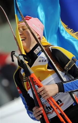 KARASEVYCH Nina. Euro Championship 2008. Nove Mesto. Women. Pursuit.