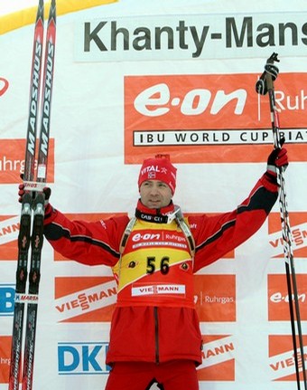 BJOERNDALEN Ole Einar. Khanty-Mansiysk 2008. Men. Sprint.