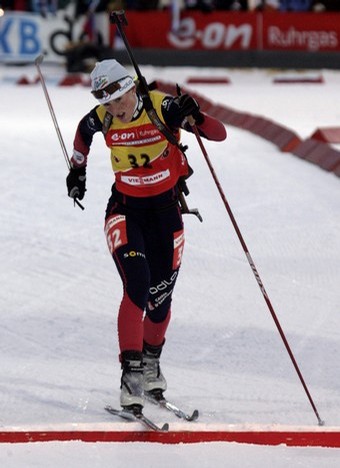 BAILLY Sandrine. Khanty-Mansiysk 2008. Women. Sprint.
