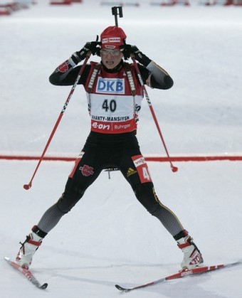 HENKEL Andrea. Khanty-Mansiysk 2008. Women. Sprint.