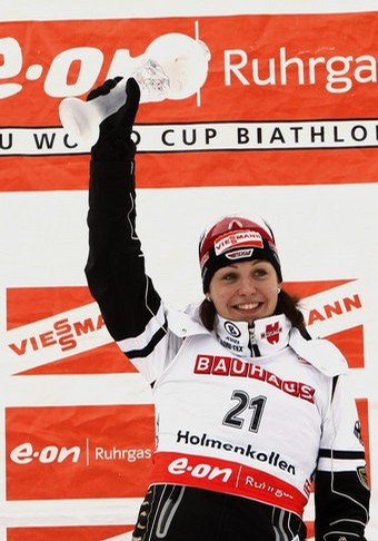 NEUNER Magdalena. Holmenkollen 2008. Women. Sprint.