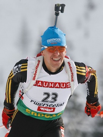 GREIS Michael. Hochfilzen 2008. Sprints.