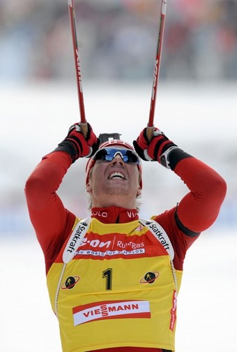 SVENDSEN Emil Hegle. Hochfilzen 2007. Pursuit races.