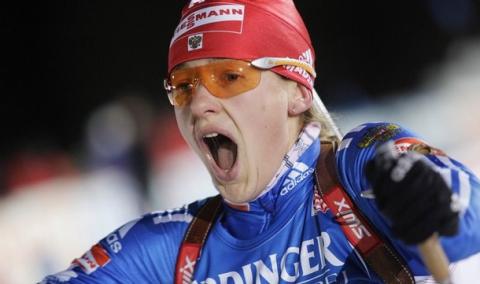 IOURIEVA Ekaterina. Oberhof 2009 Women Sprint