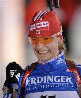 IOURIEVA Ekaterina. Oberhof 2009 Women Sprint