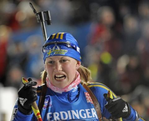 EKHOLM Helena. Oberhof 2009 Women Sprint