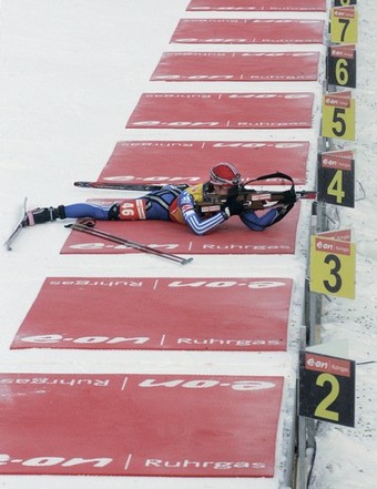 SLEPTSOVA Svetlana. Ruhpolding 2009 Sprint Women