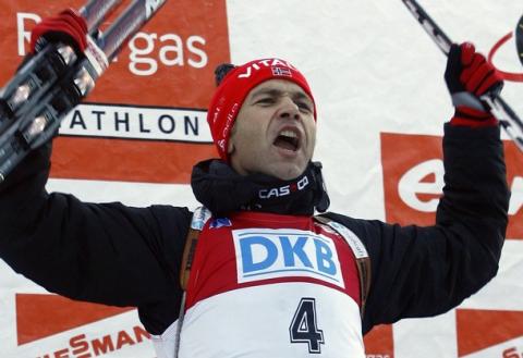 BJOERNDALEN Ole Einar. Ruhpolding 2009 Sprint Men