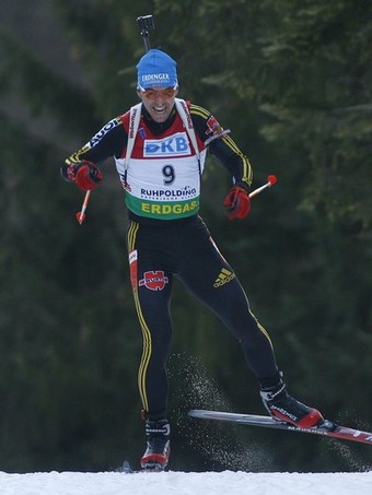 GREIS Michael. Ruhpolding 2009 Sprint Men