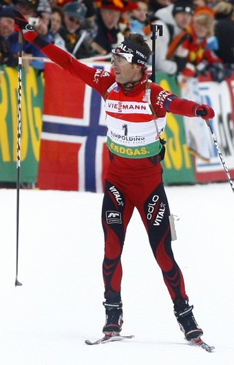 BJOERNDALEN Ole Einar. Ruhpolding 2009. Pursuits.