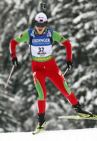 DOMRACHEVA Darya. Antholz 2009 Sprint Women