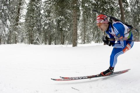 USTYUGOV Evgeny. Antholz 2009 Sprint Men