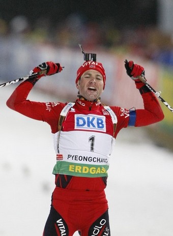 BJOERNDALEN Ole Einar. World Championship 2009. Pursuit. Men. Women.