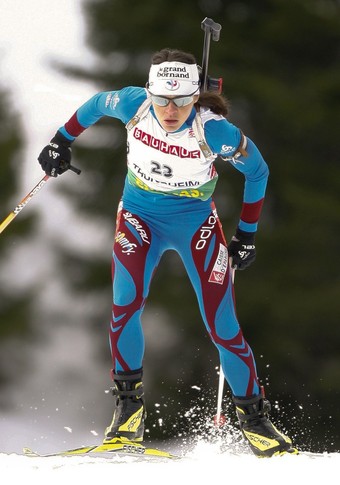BECAERT Sylvie. Trondheim 2009. Sprints.
