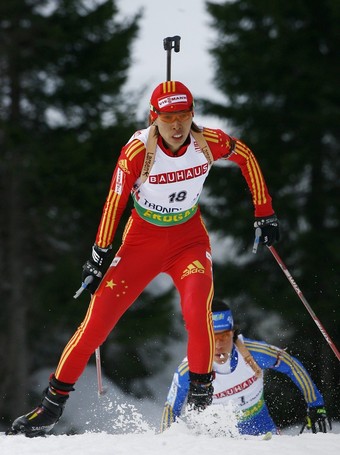 WANG Chunli. Trondheim 2009. Sprints.