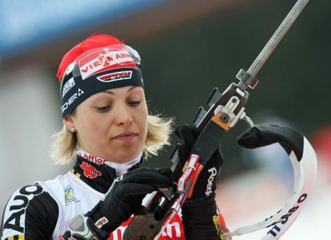 NEUNER Magdalena. Khanty-Mansiysk 2009. Women. Sprint.