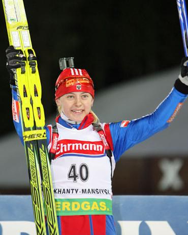 VILUKHINA Olga. Khanty-Mansiysk 2009. Women. Sprint.
