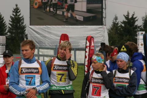 Oberhof 2009. Summer world championship. Mixed relay. Junior.