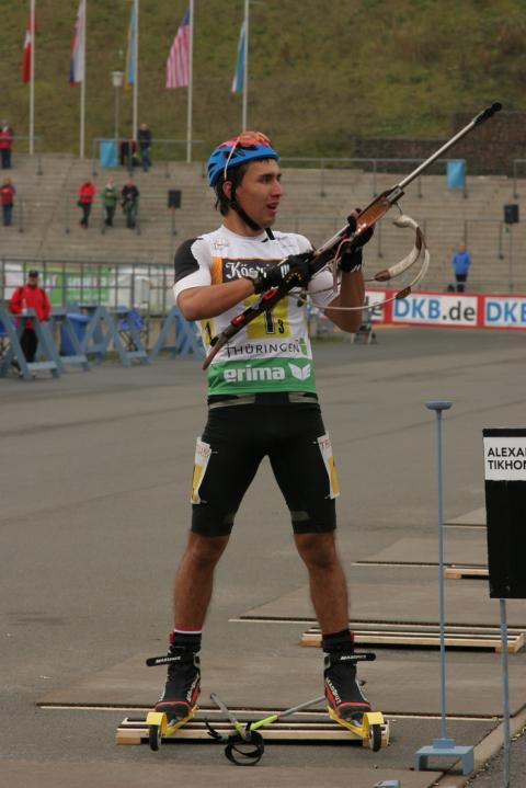 KUGUBAEV Sergey. Oberhof 2009. Summer world championship. Mixed relay. Junior.