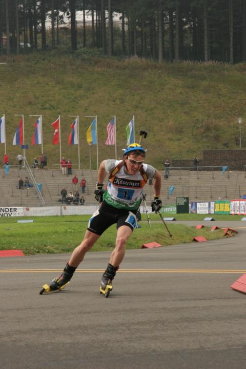 MAGAZEEV Pavel. Oberhof 2009. Summer world championship. Mixed relay. Junior.