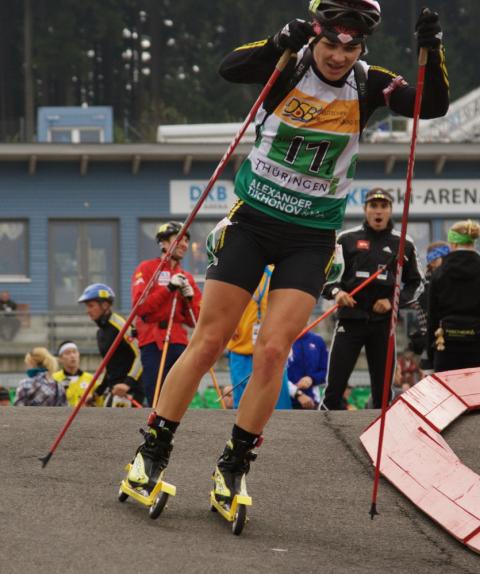 SUPRUN Inna. Oberhof 2009. Summer world championship. Mixed relay. Men and women.