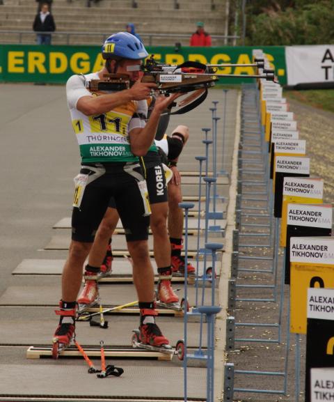 BEREZHNOY Oleg. Oberhof 2009. Summer world championship. Mixed relay. Men and women.