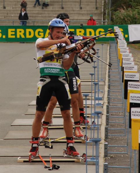 BEREZHNOY Oleg. Oberhof 2009. Summer world championship. Mixed relay. Men and women.