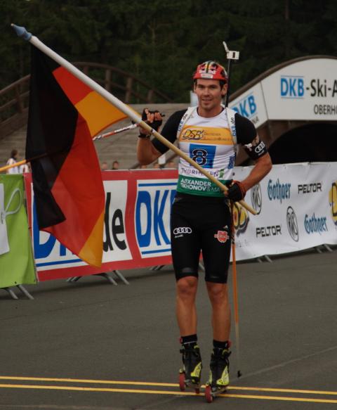 ROESCH Michael. Oberhof 2009. Summer world championship. Mixed relay. Men and women.