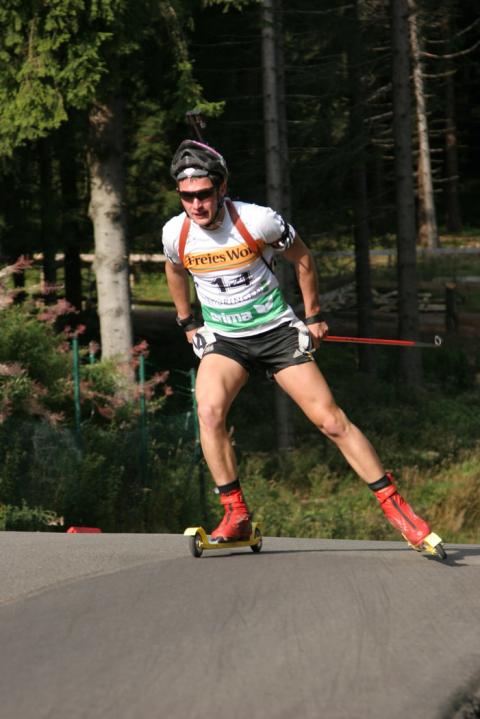 SERDYUK Mykhaylo. Oberhof 2009. Summer world championship. Sprint. Junior.