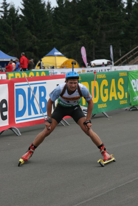 SEMENOV Serhiy. Oberhof 2009. Summer world championship. Sprint. Junior.
