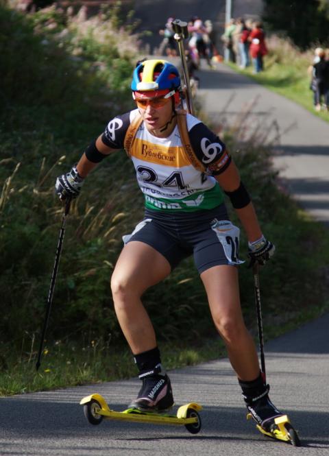 RASIMOVICIUTE Diana. Oberhof 2009. Summer world championship. Sprint. Men, women. 
