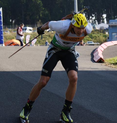 DERYZEMLYA Andriy. Oberhof 2009. Summer world championship. Sprint. Men, women. 