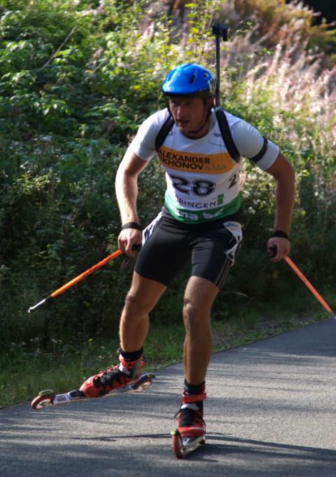 BEREZHNOY Oleg. Oberhof 2009. Summer world championship. Sprint. Men, women. 