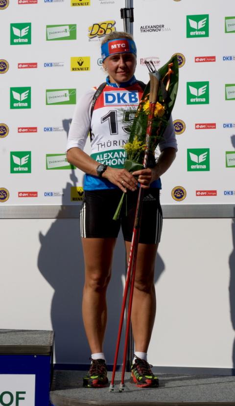 KHVOSTENKO Oksana. Oberhof 2009. World summer championship. Pursuit. Women.